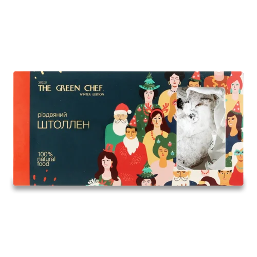 Штоллен Різдвяний Вищого Ґатунку, к/у 650г