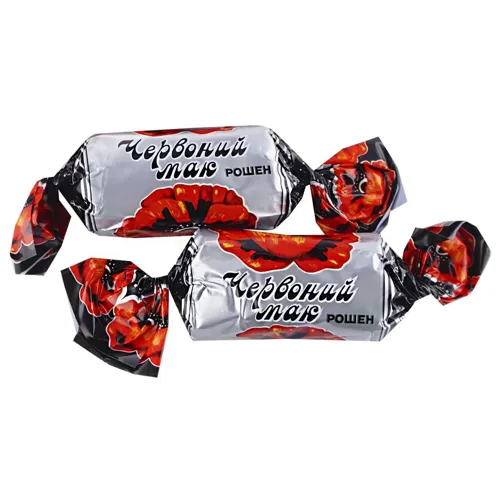 Цукерки Roshen Червоний мак