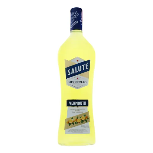 Вермут Salute Limoncello білий лікерний 18,5% 1л