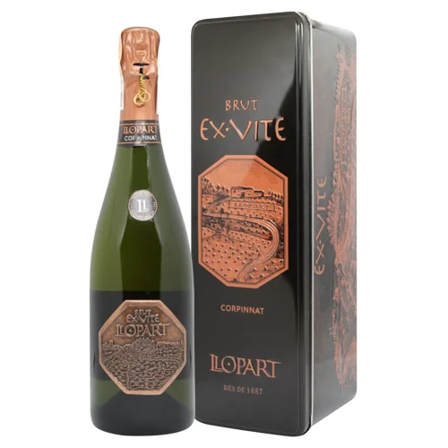 Вино ігристе Llopart Ex Vite Brut біле брют 11,5% 0,75л