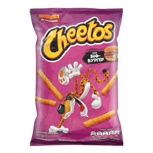 Палички кукурудзяні Біф-бургер Cheetos м/у 35г