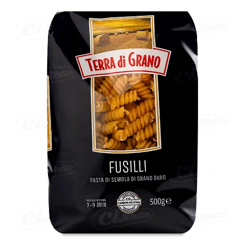 Вироби макаронні Terra di Grano «Фузилі», 500г
