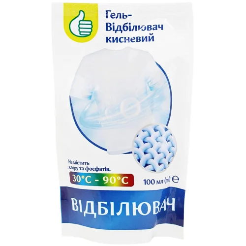 Гель-відбілювач Auchan кисневий 100мл