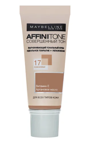 Тональний Крем Affinitone №17 Maybelline, В/ґ, 30мл