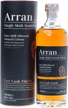 Віскі Arran Port Cask 0.7л 50% в тубусі