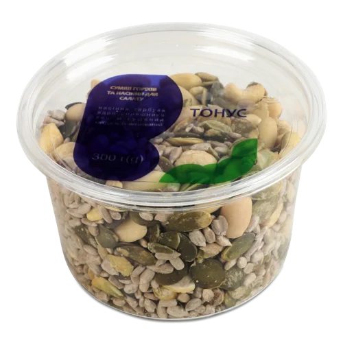 Суміш Горіхів Та Насіння Для Салату, в/ґ, п/у 300г