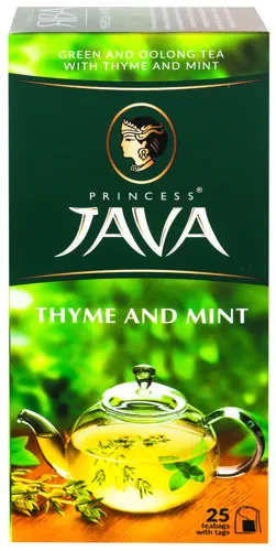 Чай Чебрець і М'ята Принцеса Ява 25х1.5г