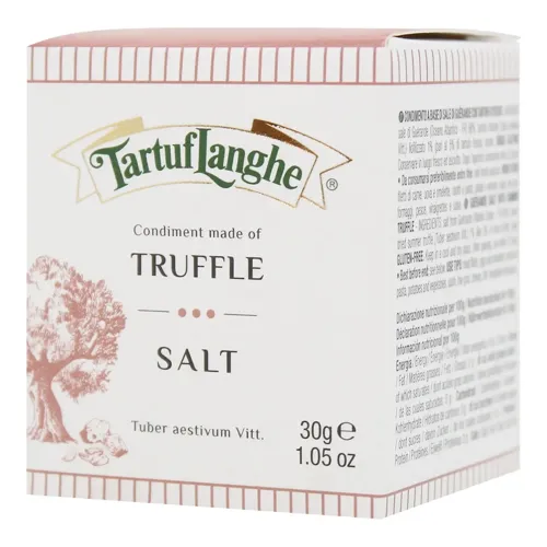 Сіль Tartuflanghe Атлантична сіра з чорним трюфелем 30г