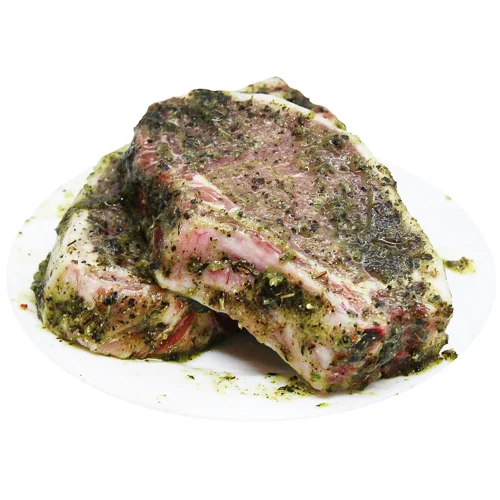 Корейка свиняча Auchan на кістці у маринаді Французький сад