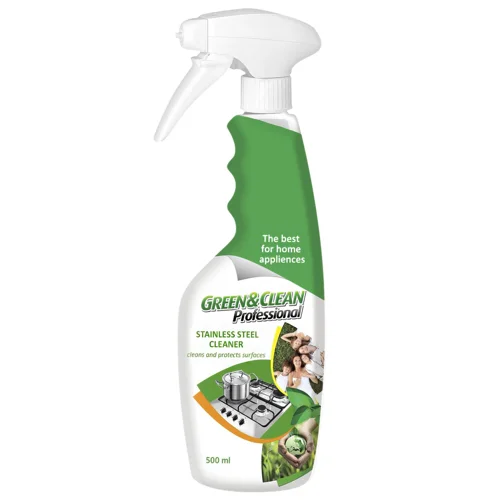 Засіб чистячий Green&Clean Professional для поверхонь з нержавіючої сталі 500мл