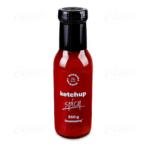 Кетчуп WowMama «Пікантний» 52%, 260г