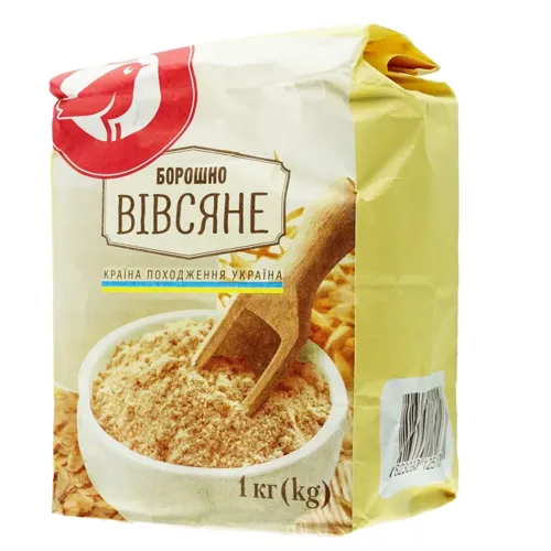 Борошно Ашан вівсяне 1кг
