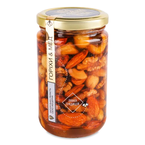 Мед Горіховий, С/Б 370г
