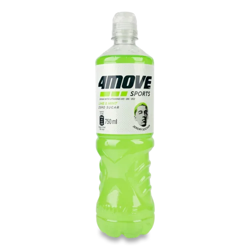 Напій Ізотонічний Sport М'ята/Лайм Б/Цук 0.75л, 4Move