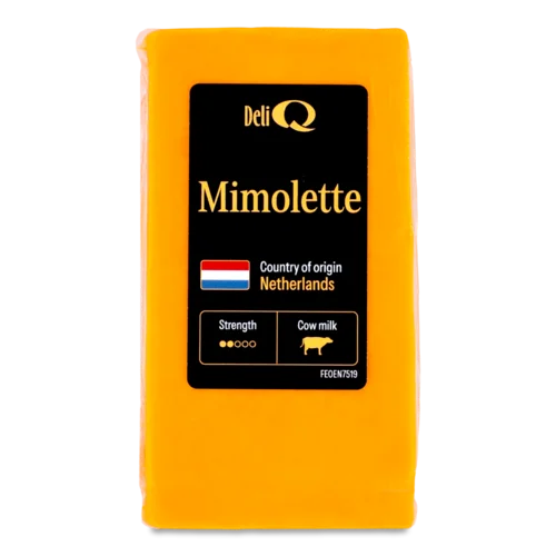 Сир Мімолет 42% В/ґ, 130г, Кью Концепт