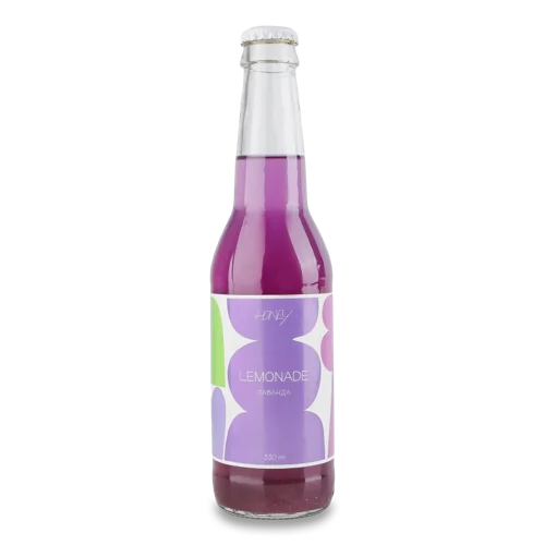 Лимонад Лаванда Honey, Вищого Ґатунку, Скляна Банка 0.33л