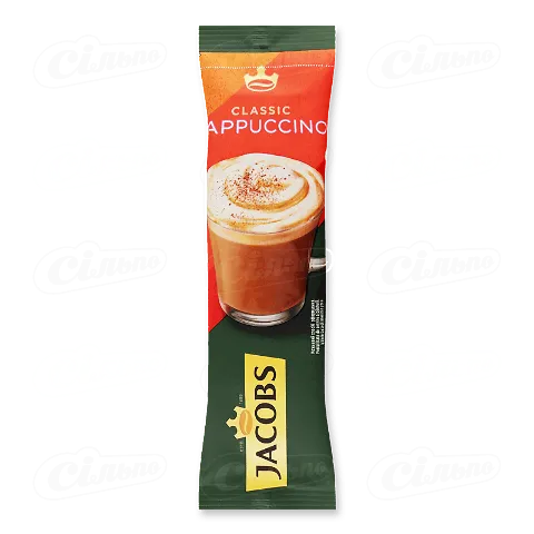 Напій кавовий «Jacobs 3 в 1» Капучино, 18,7г