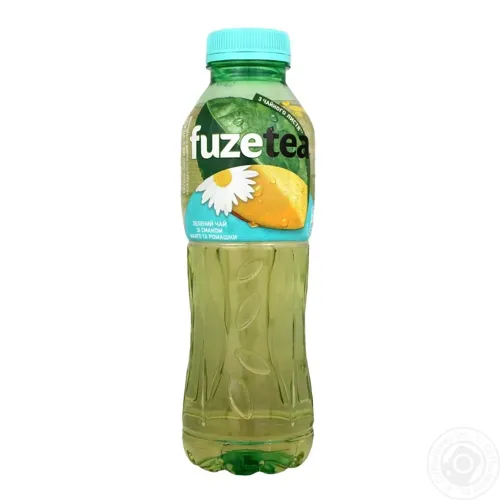 Напій Fuzetea Чай зелений зі смаком манго та ромашки безалкогольний негазований 0,5л