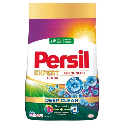 Пральний порошок Persil Expert Color Deep Clean Свіжість від Silan автомат 2,7кг