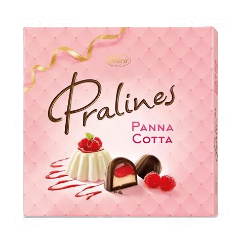 Цукерки Vobro Panna Cotta шоколадні, 129г