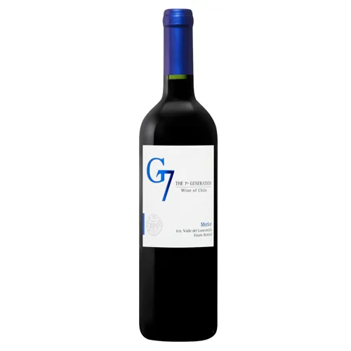 Вино G7 Merlot червоне сухе 13,5% 0,75л