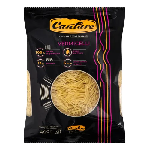 Вироби макаронні Vermicelli Cantare м/у 400г