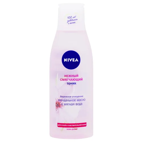 Тонік для обличчя Nivea Ніжний пом'якшуючий для сухої та чутливої шкіри 200мл
