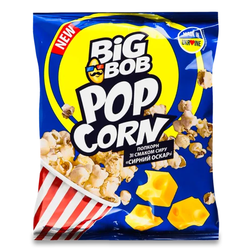 Попкорн Сирний Оскар Вищого Ґатунку, 25г