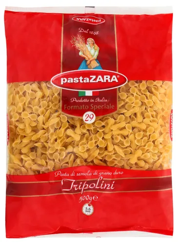 Вироби макаронні Tripolini №29 Pasta Zara м/у 500г