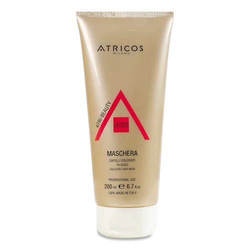 Маска Для Фарбованого Волосся З Колагеном Atricos Milano, В/ґ, 200мл
