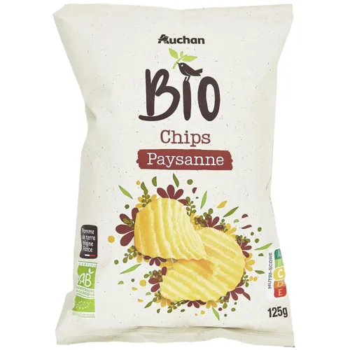 Чіпси натуральні сільські органічні