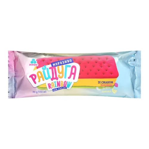 Морозиво Райдуга Рудь м/у 70г