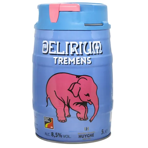 Пиво Delirium Tremens світле фільтроване 8,5% 5л