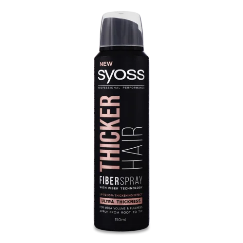 Спрей Для Волосся З Технологією Fiber Thicker Hair Syoss, 150мл