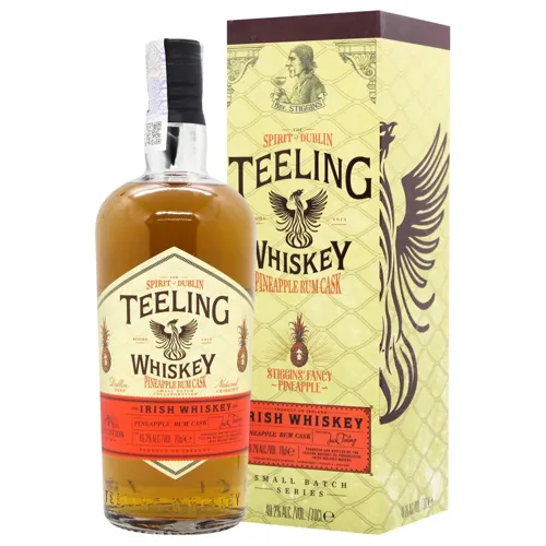 Віскі Teeling Pineapple Rum Cask Box 49.2% 0,7л