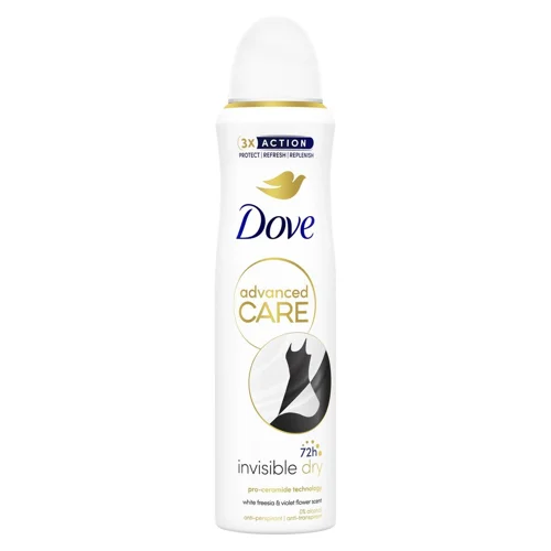Антиперспірант аерозольний Dove Невидимий 150мл