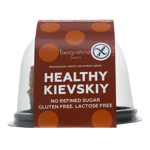 Торт Healthy Kievskiy Безглютеновий к/у 110г