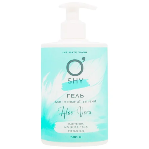 Гель для інтимної гігієни O'shy Aloe Vera 500мл