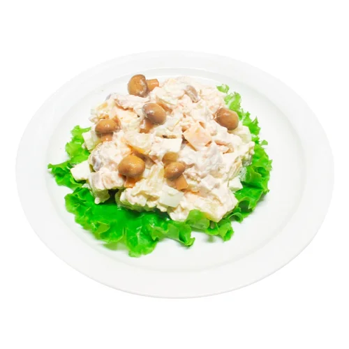 Салат Курка з ананасом