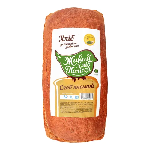 Хліб Слов'янський Живий хліб Полісся м/у 0.65кг