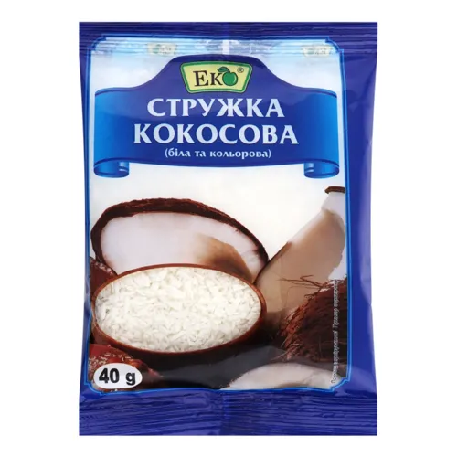 Стружка кокосова Еко м/у 40г