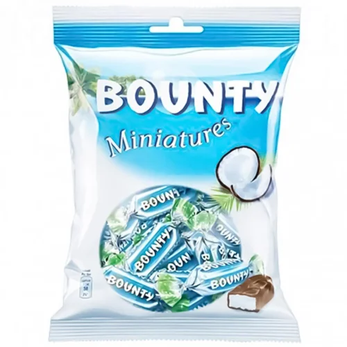Цукерки Bounty Miniatures 150г