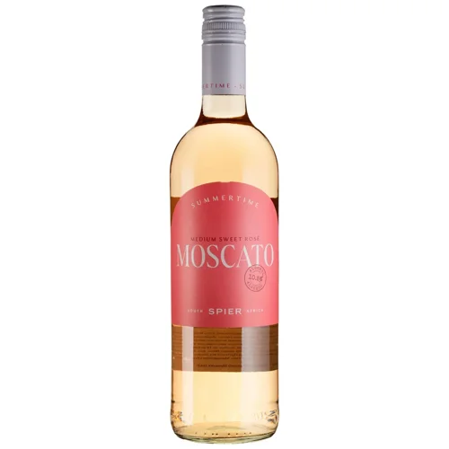 Вино Spier Moscato Rose напівсолодке рожеве 10,5% 0,75л
