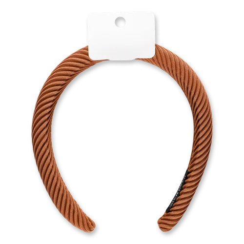 Обруч Для Волосся Текстильний Однотонний 14х16см №KYYW212 Greenwich Product Co. Limited 1шт в асорт
