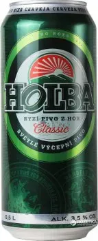 Упаковка пива Holba Classic світле 3.5% 0.5л x 24 шт