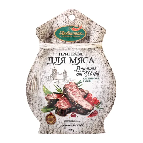 Приправа для м'яса Рецепти від шефа Любисток 40г