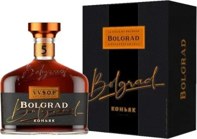 Коньяк Bolgrad ординарний 5 зірок в коробці, 0,5л