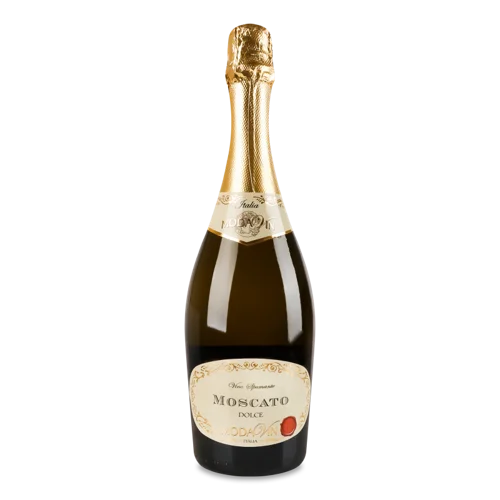 Ігристе Вино Біле Солодке Moscato Dolce Modavin, 0.75л, 6%