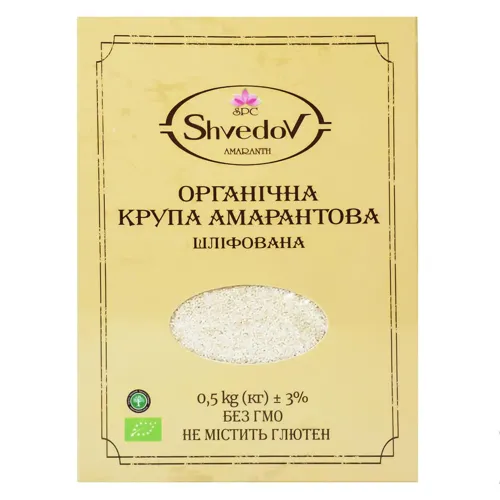 Крупа амарантова Shvedov без глютену 500г