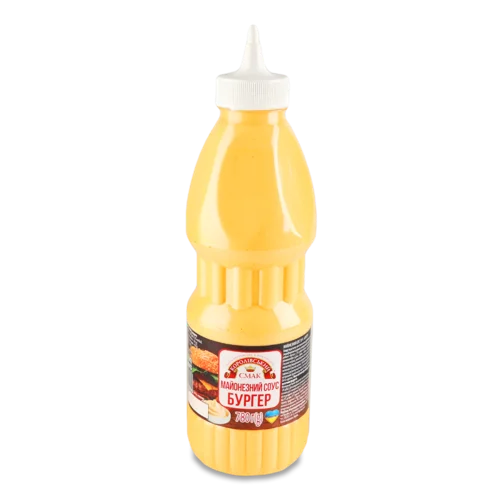 Соус Майонезний Вищого Ґатунку Бургер Королівський Смак, п/пл 780г